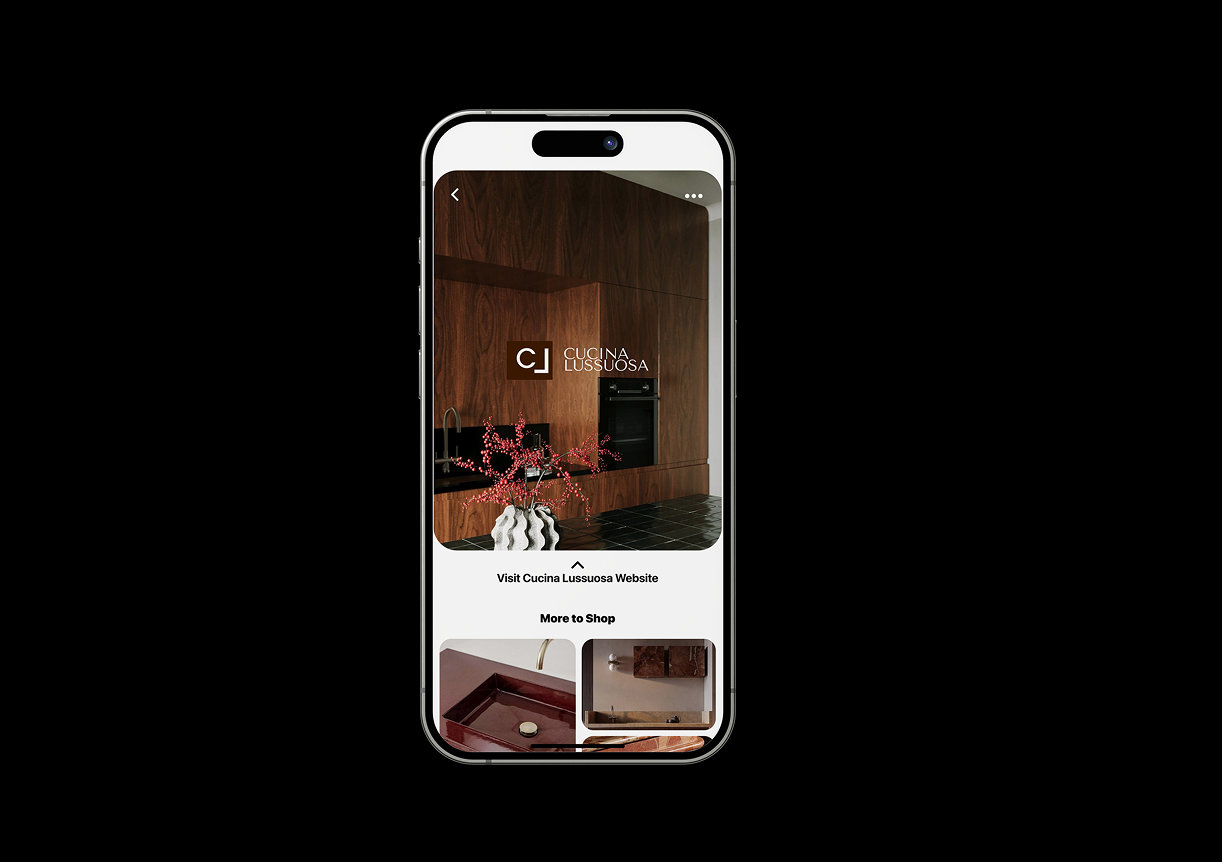 Cucina Lussuosa mobile website