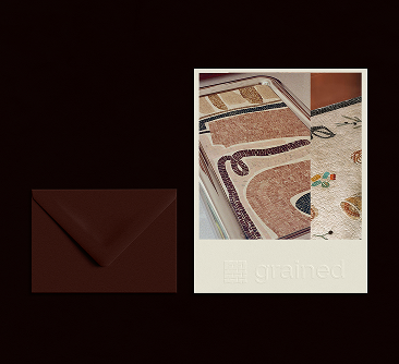 Grained printed collateral